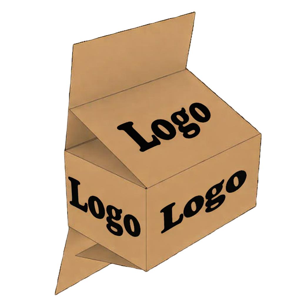 Kartonnen doos 310x160x700-4mm C-golf-Bruin-overslaande-klep  (op maat)