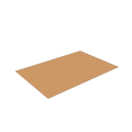 Kartonplatte 1200x800 mm - einwellig (3mm)