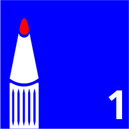 Whiteboardmarker Nobo glide rond 1mm ass