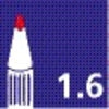 Whiteboardmarker Bic 1721 rond F assorti - afbeelding 4